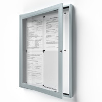 Uzamykateľná informačná vitrína 4xA4 SIDE