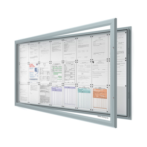 Vonkajšia informačná vitrína V-SIDE60-24