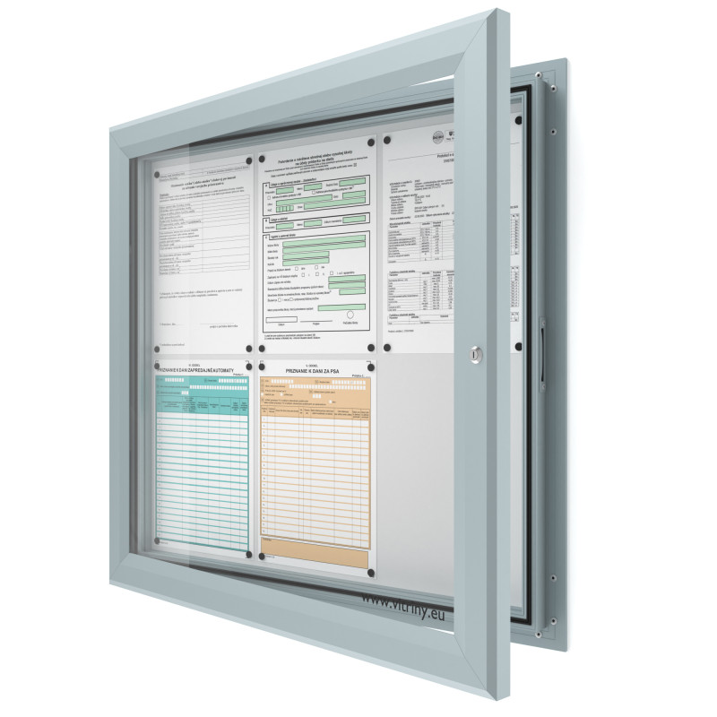 Vonkajšia informačná vitrína V-SIDE60-6