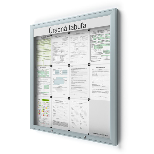 Uzamykateľná informačná vitrína V-UP50N-12 Uzamykateľná informačná vitrína V-UP50N-12